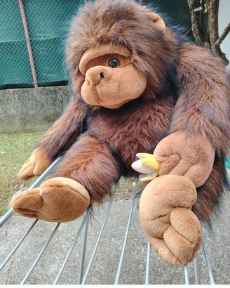 GORILLA in PELUCHE perfetto, grande