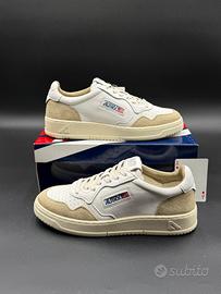 Autry Sneakers Medalist low capra bianca beige 41