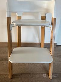 Seggiolone Stokke Steps con set completo