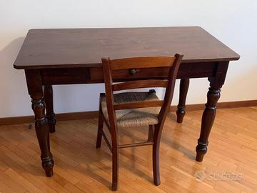 Tavolo con sedia originale anni ‘60