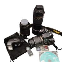 fotocamera reflex Nikon D5100 con 3 obbiettivi 