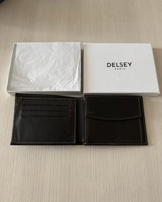 Portafoglio Delsey  marrone