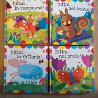 Set libri Ditini nei buchini. La coccinella