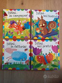 Set libri Ditini nei buchini. La coccinella
