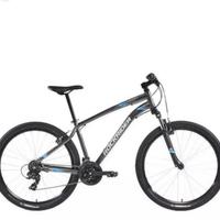 Bicicletta MTB Rockrider ST 100 27,5 grigia