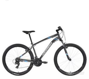 Bicicletta MTB Rockrider ST 100 27,5 grigia