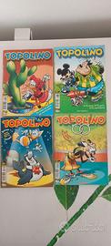 Lotto 4 Fumetti Topolino Vintage - Primi Anni 2000