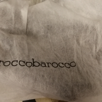 Borsa nera rocco barocco nuova elegante imballata