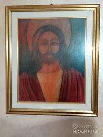 dipinto Gesù Cristo di Gino Scarpa 