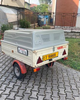 Carrello rimorchio per trasporto