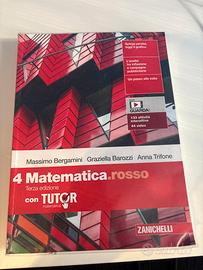 Libro di matematica “MATEMATICA.ROSSO”