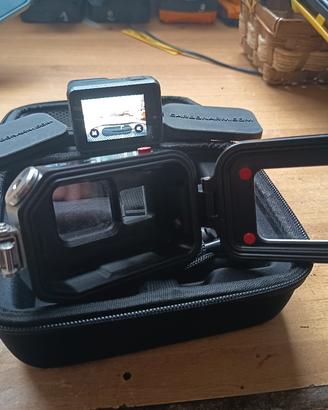 Custodia Carbonarm alluminio 150 MT e go pro 7