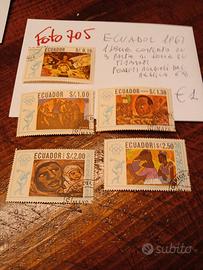 Francobolli usati di paesi diversi 