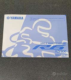 USO E MANUTENZIONE MANUALE YAMAHA PER YZF-R6 600 -