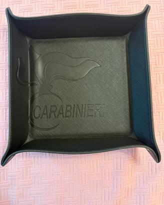 Svuotatasche in pelle esclusivo Arma  Carabinieri