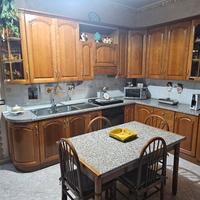 Cucina" Pulvirenti" completa in legno Rovere 