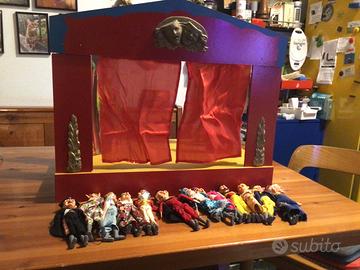 Teatrino marionette  vintage