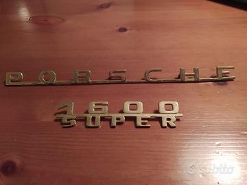 Scritte Originali porsche 356  - Colorazione ORO