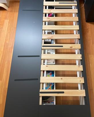 Letto NORDLI senza testiera con materasso