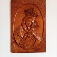 bassorilievo in legno arte sacra