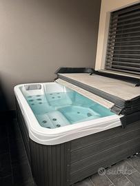 MINIPISCINA IDROMASSAGGIO WELLIS