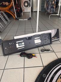 Portatarga con telecamera