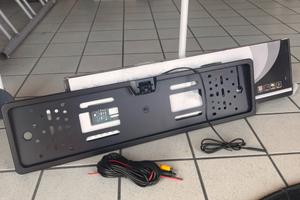 Portatarga con telecamera