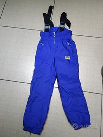 Salopette neve sci bimbo 5 e 6/7 anni