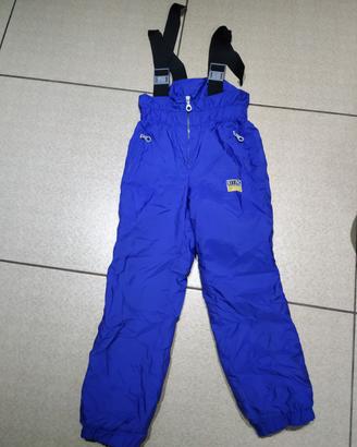 Salopette neve sci bimbo 5 e 6/7 anni