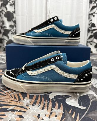 Vans LX Old Skool 36 Pearlized Black Navy EU 40.5