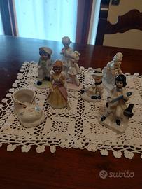 set 8 bomboniere vintage anni 80 90 