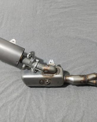 scarico originale Yamaha R6 titanium 