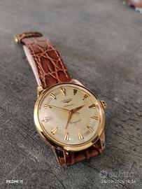 SPLENDIDO LONGINES CONQUEST 9001 ORO 18KT 
