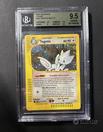 BGS 9,5 2003 Aquapolis H27 Togetic Holo