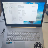 Notebook asus 17 pollici i7