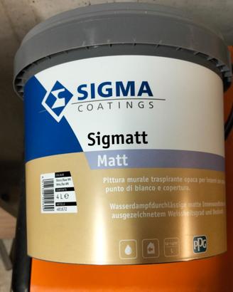 Idropittura Sigmatt di Sigma Coatings