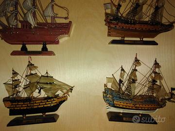Velieri inglesi e spagnolo