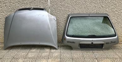 Saxo Rally Vts cofano posteriore e anteriore