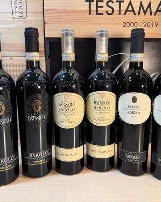 Set Beni Batasiolo Barolo Riserve 6x0,75L