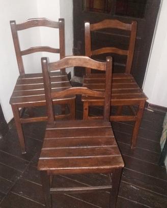 sedie in legno