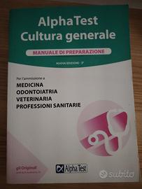 Libro Alpha Test cultura generale 