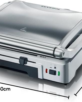 Piastra SEVERIN  KG2392 Bistecchiera Antiaderente