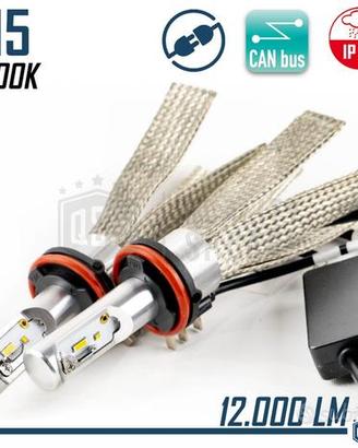 KIT Lampade LED H15 CANBUS Luci DRL + Abbaglianti