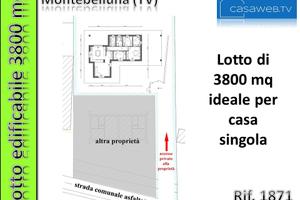 Terreno edif. 3800 mq Montebelluna (TV) Rif. 1871