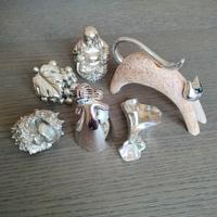 Soprammobili, uva, Buddha, noci, angelo, gatto