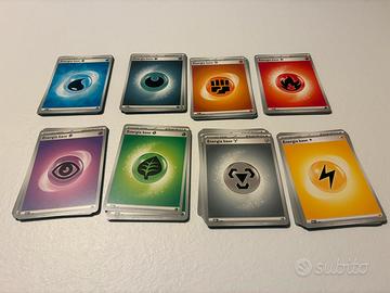 80 carte energia Pokemon (lotto 3 di 5)
