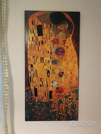 Quadro bacio di Klimt
