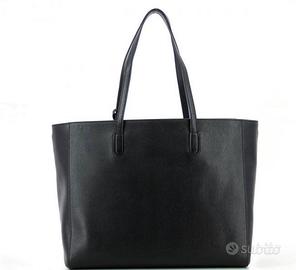 Borsa coccinelle nera vera pelle