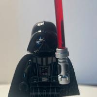 Lego mini-figure star wars Dart Fener+ spada-laser