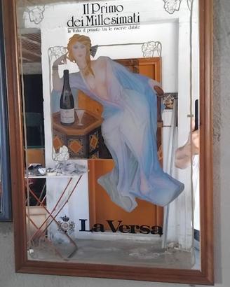 Stampe seigrafate su vetro vintage cantina s maria